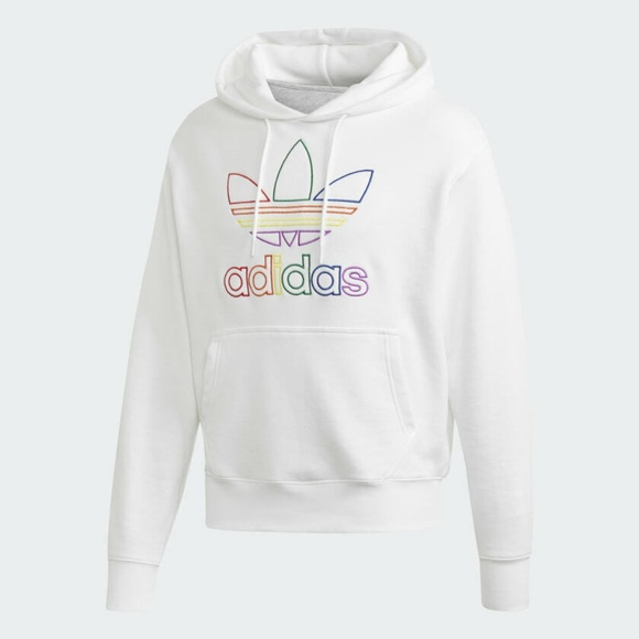 Adidas Originals Other - *HOST PICK* Adidas Trefoil logo Pride Hoodie